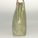 LOUIS VUITTON Monogram Vernis Reade MM Hand Bag Gris M91142 LV Auth 116768-4