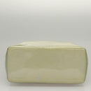 LOUIS VUITTON Monogram Vernis Reade MM Hand Bag Gris M91142 LV Auth 116768-5