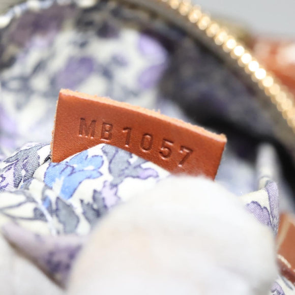 LOUIS VUITTON Monogram Mahina Onata GM Shoulder Bag Bron M95460 LV Auth 116779