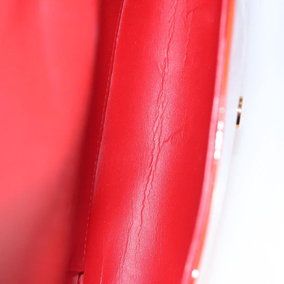 LOUIS VUITTON Monogram Vernis Thompson Street Bag Red M91094 LV Auth 116785