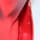 LOUIS VUITTON Monogram Vernis Thompson Street Bag Red M91094 LV Auth 116785-21