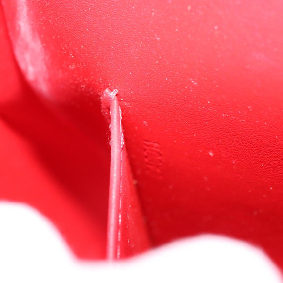 LOUIS VUITTON Monogram Vernis Thompson Street Bag Red M91094 LV Auth 116785