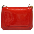 LOUIS VUITTON Monogram Vernis Thompson Street Bag Red M91094 LV Auth 116785-2