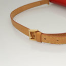 LOUIS VUITTON Monogram Vernis Thompson Street Bag Red M91094 LV Auth 116785-8