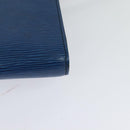 LOUIS VUITTON Epi Pochette Arche Shoulder Bag Blue M52575 LV Auth 116786-17