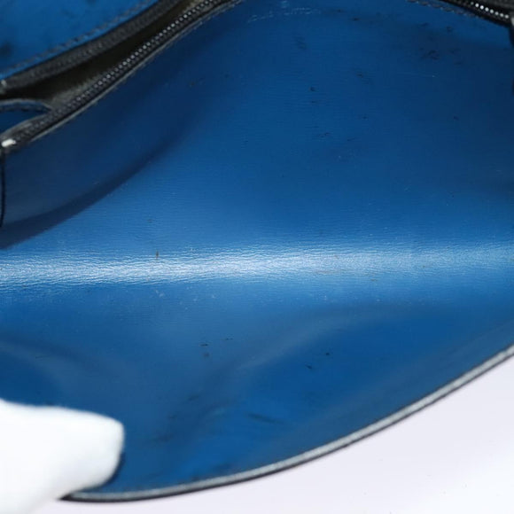 LOUIS VUITTON Epi Pochette Arche Shoulder Bag Blue M52575 LV Auth 116786