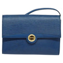 LOUIS VUITTON Epi Pochette Arche Shoulder Bag Blue M52575 LV Auth 116786-13