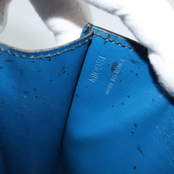 LOUIS VUITTON Epi Pochette Arche Shoulder Bag Blue M52575 LV Auth 116786