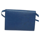 LOUIS VUITTON Epi Pochette Arche Shoulder Bag Blue M52575 LV Auth 116786-2