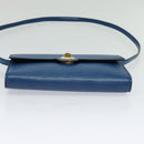 LOUIS VUITTON Epi Pochette Arche Shoulder Bag Blue M52575 LV Auth 116786-5