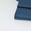 LOUIS VUITTON Epi Pochette Arche Shoulder Bag Blue M52575 LV Auth 116787-14