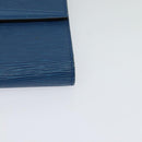 LOUIS VUITTON Epi Pochette Arche Shoulder Bag Blue M52575 LV Auth 116787-15