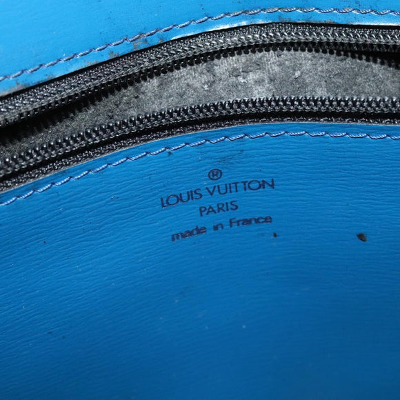 LOUIS VUITTON Epi Pochette Arche Shoulder Bag Blue M52575 LV Auth 116787