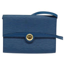 LOUIS VUITTON Epi Pochette Arche Shoulder Bag Blue M52575 LV Auth 116787-13