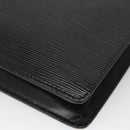 LOUIS VUITTON Epi Pochette Homme Clutch Bag Black Noir M52522 LV Auth 116789-15