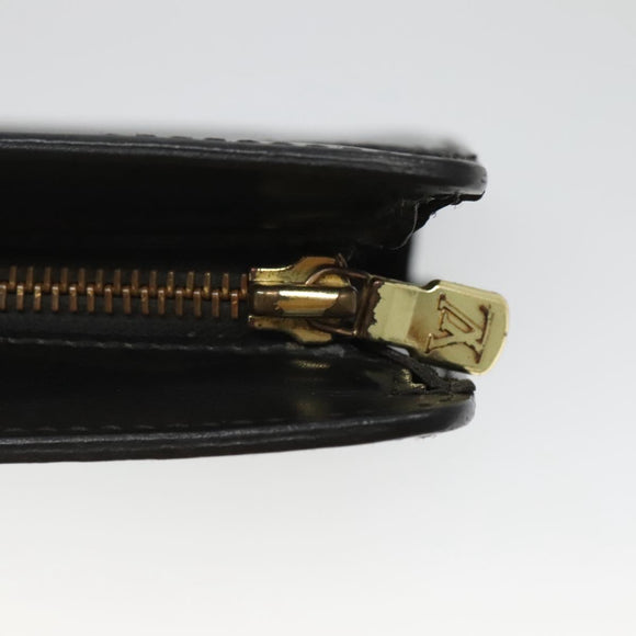 LOUIS VUITTON Epi Pochette Homme Clutch Bag Black Noir M52522 LV Auth 116789