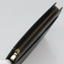 LOUIS VUITTON Epi Pochette Homme Clutch Bag Black Noir M52522 LV Auth 116789-5