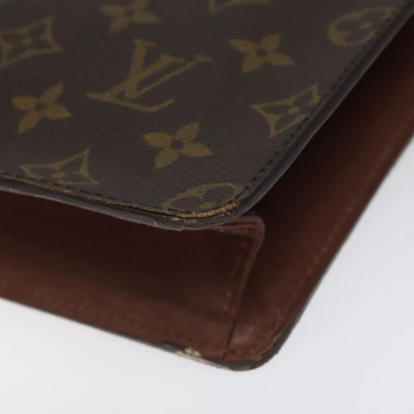 LOUIS VUITTON Monogram Pochette Homme Clutch Bag M51795 LV Auth 116794