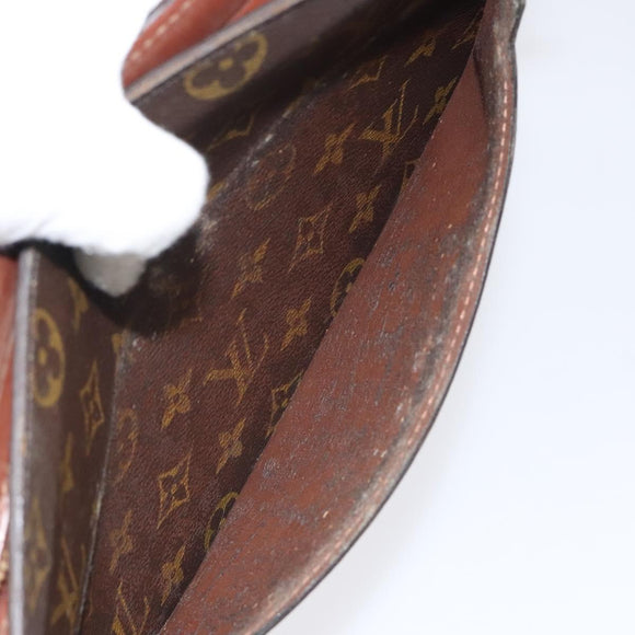 LOUIS VUITTON Monogram Pochette Homme Clutch Bag M51795 LV Auth 116794