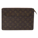 LOUIS VUITTON Monogram Pochette Homme Clutch Bag M51795 LV Auth 116794-13