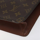 LOUIS VUITTON Monogram Pochette Homme Clutch Bag M51795 LV Auth 116794-7