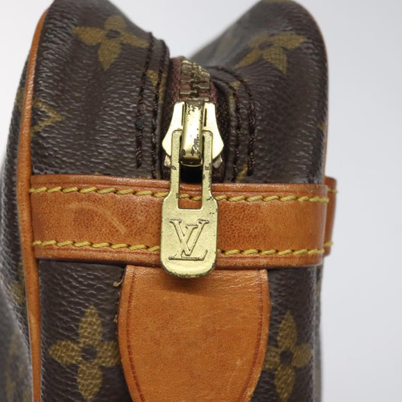 LOUIS VUITTON Monogram Compiegne 28 Clutch Bag M51845 LV Auth 116800