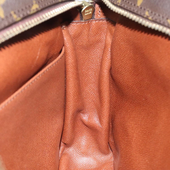 LOUIS VUITTON Monogram Compiegne 28 Clutch Bag M51845 LV Auth 116800