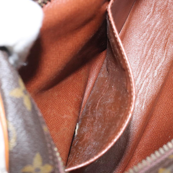 LOUIS VUITTON Monogram Compiegne 28 Clutch Bag M51845 LV Auth 116800