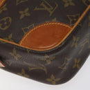 LOUIS VUITTON Monogram Compiegne 28 Clutch Bag M51845 LV Auth 116800-14