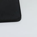 Christian Dior Honeycomb Canvas Chain Shoulder Bag Black Gold Auth 116807-11