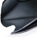 Christian Dior Honeycomb Canvas Chain Shoulder Bag Black Gold Auth 116807-18