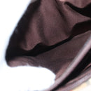 BURBERRY Nova Check Shoulder Bag Canvas Beige Brown gold Auth 116812-22