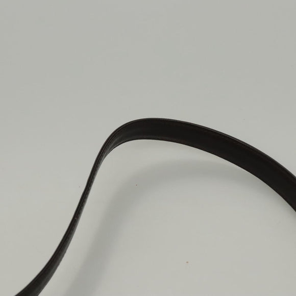 BURBERRY Nova Check Shoulder Bag Canvas Beige Brown gold Auth 116812