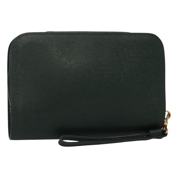 LOUIS VUITTON Taiga Baikal Clutch Bag Epicea M30184 LV Auth 116827