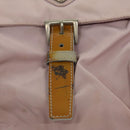 PRADA Shoulder Bag Nylon Pink Gray Silver Auth 116830-9