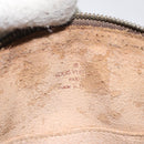 LOUIS VUITTON Monogram Trousse Demi Ronde Cosmetic Pouch M47520 LV Auth 116838-9