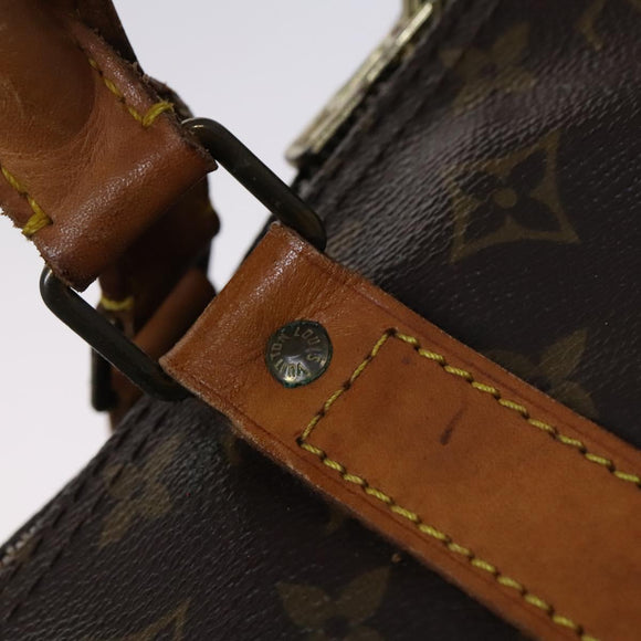 LOUIS VUITTON Monogram Keepall 60 Boston Bag M41422 LV Auth 116854