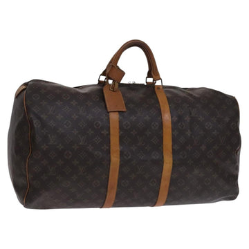 LOUIS VUITTON Monogram Keepall 60 Boston Bag M41422 LV Auth 116854