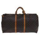 LOUIS VUITTON Monogram Keepall 60 Boston Bag M41422 LV Auth 116854-2