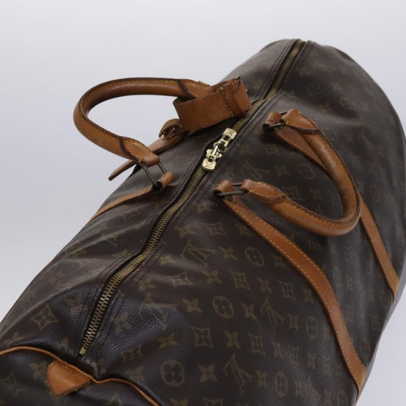 LOUIS VUITTON Monogram Keepall 60 Boston Bag M41422 LV Auth 116854