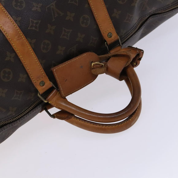 LOUIS VUITTON Monogram Keepall 60 Boston Bag M41422 LV Auth 116854