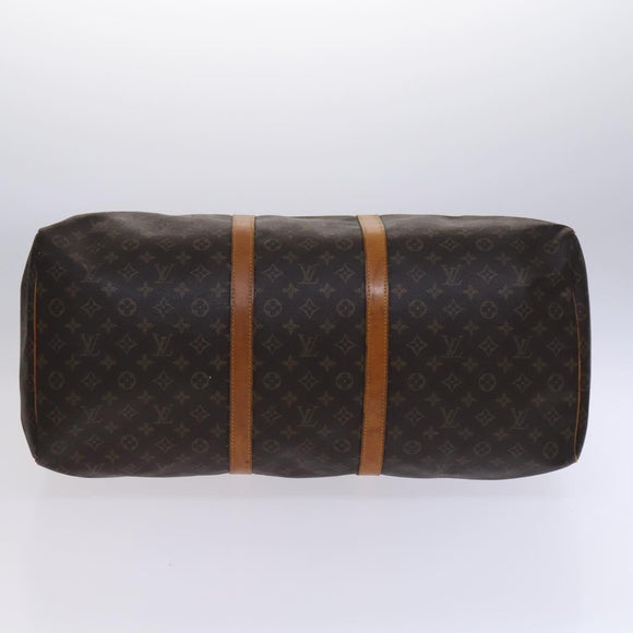 LOUIS VUITTON Monogram Keepall 60 Boston Bag M41422 LV Auth 116854