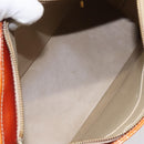 LOUIS VUITTON Monogram Vernis Houston Hand Bag Beige M91004 LV Auth 116856-11