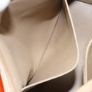 LOUIS VUITTON Monogram Vernis Houston Hand Bag Beige M91004 LV Auth 116856-22