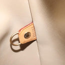 LOUIS VUITTON Monogram Vernis Houston Hand Bag Beige M91004 LV Auth 116856-12