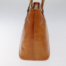 LOUIS VUITTON Monogram Vernis Houston Hand Bag Beige M91004 LV Auth 116856-4