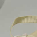 PRADA Backpack Nylon Cream Silver Auth 116860-14