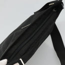 PRADA Shoulder Bag Nylon Black Silver Auth 116863-6