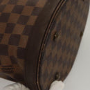 LOUIS VUITTON Damier Ebene Marais Shoulder Bag N42240 LV Auth 116866-16