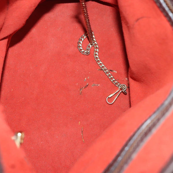 LOUIS VUITTON Damier Ebene Marais Shoulder Bag N42240 LV Auth 116866